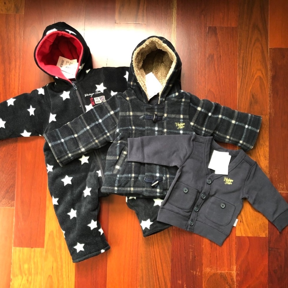 Baby winter overall, winter jacket, cardigan - NWT